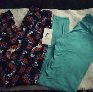 Bundle of LuLaRoe Leggings OS